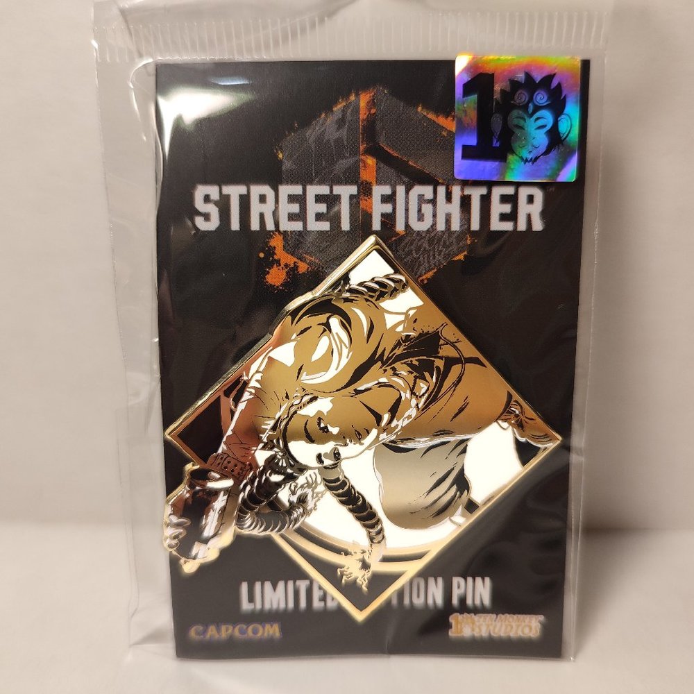 Kimberly Official Street Fighter Lapel Pin
